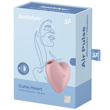 Vibratore Air Pulse Cutie Heart: stimolazione intensa e delicata